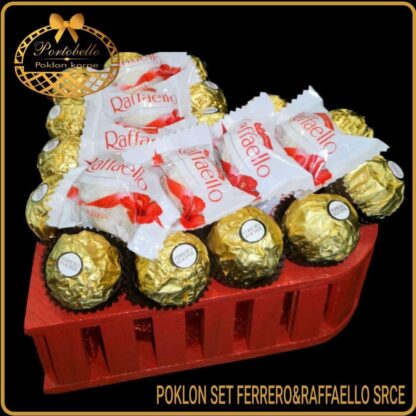 Ljubavni poklom set Ferrero&Raffaello srce