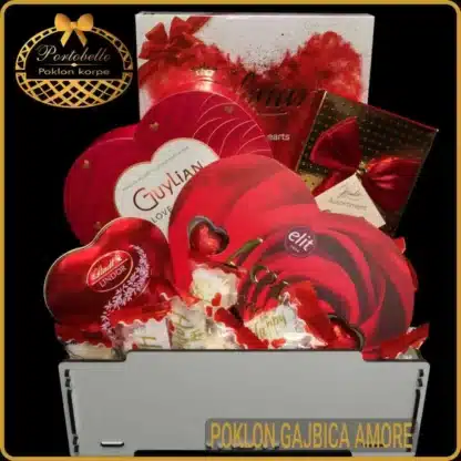 Poklon za zaljubljene gajbica Amore