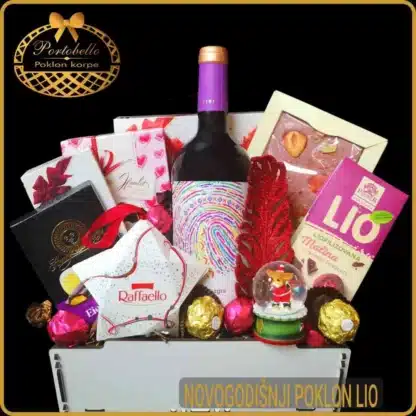 Poklon za Novu godinu za prijatelje novogodišnji poklon Lio, New Year's gift for a friend