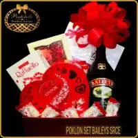 poklon set sa likerom baileys i čokoladom
