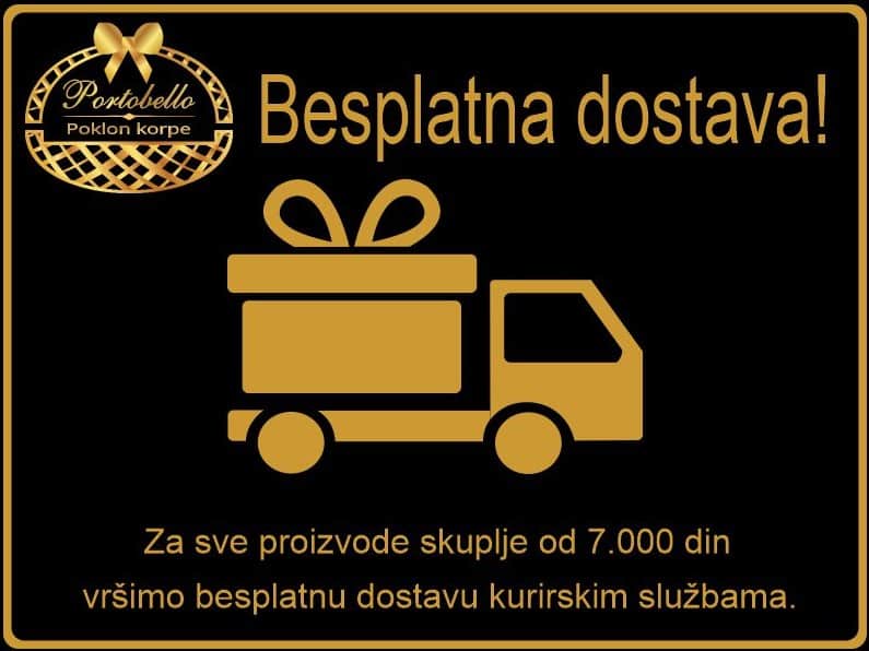 Besplatna dostava kuriskim službama