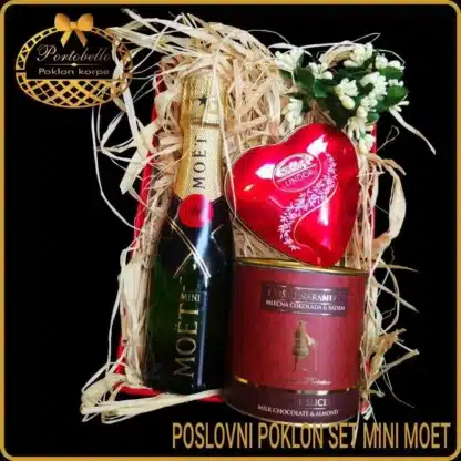 Poslovni poklon za žene set Mini moet