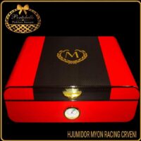Luksuzan poklon Hjumidor Myon Racing crveni