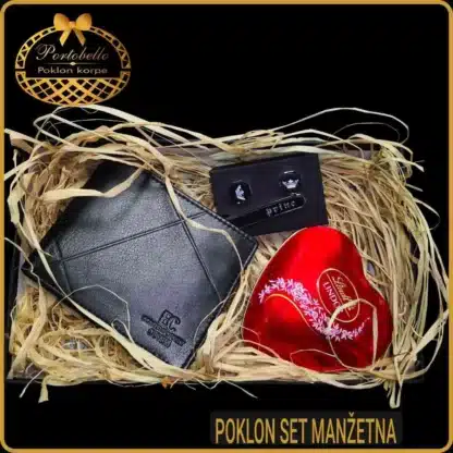 Poklon u kutiji za muškarca poklon set Manžetna, men's gift set