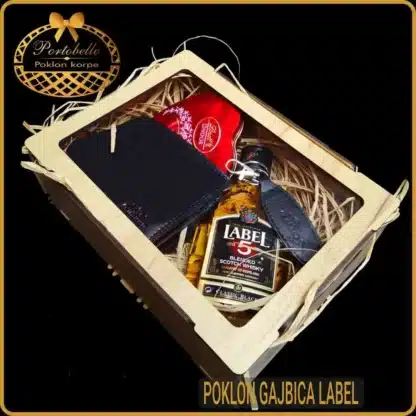 Poklon za muškarca poklon gajbica Label