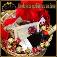 Pokloni za godišnjicu za žene – romantični setovi i elegantne korpe