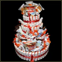 grand kinder torta sa kinder i nutella proizvodima