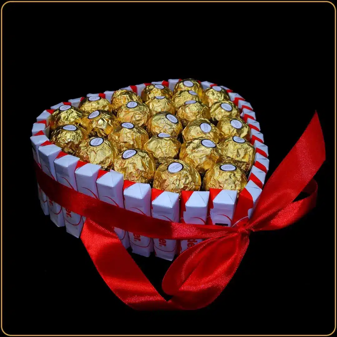 poklon kinder srce standard sa kinder i ferrero cokoladama