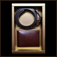 set novčanik kaiš braon poklon za muškarca