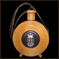 poklon cutura sa grbom srbije drvena koza staklo