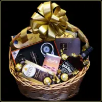 poklon korpa tenesi sa jack daniels viskijem i muškim setom za cigare