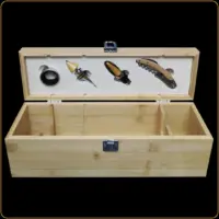 kutija za vino natur poklon za ljubitelje vina