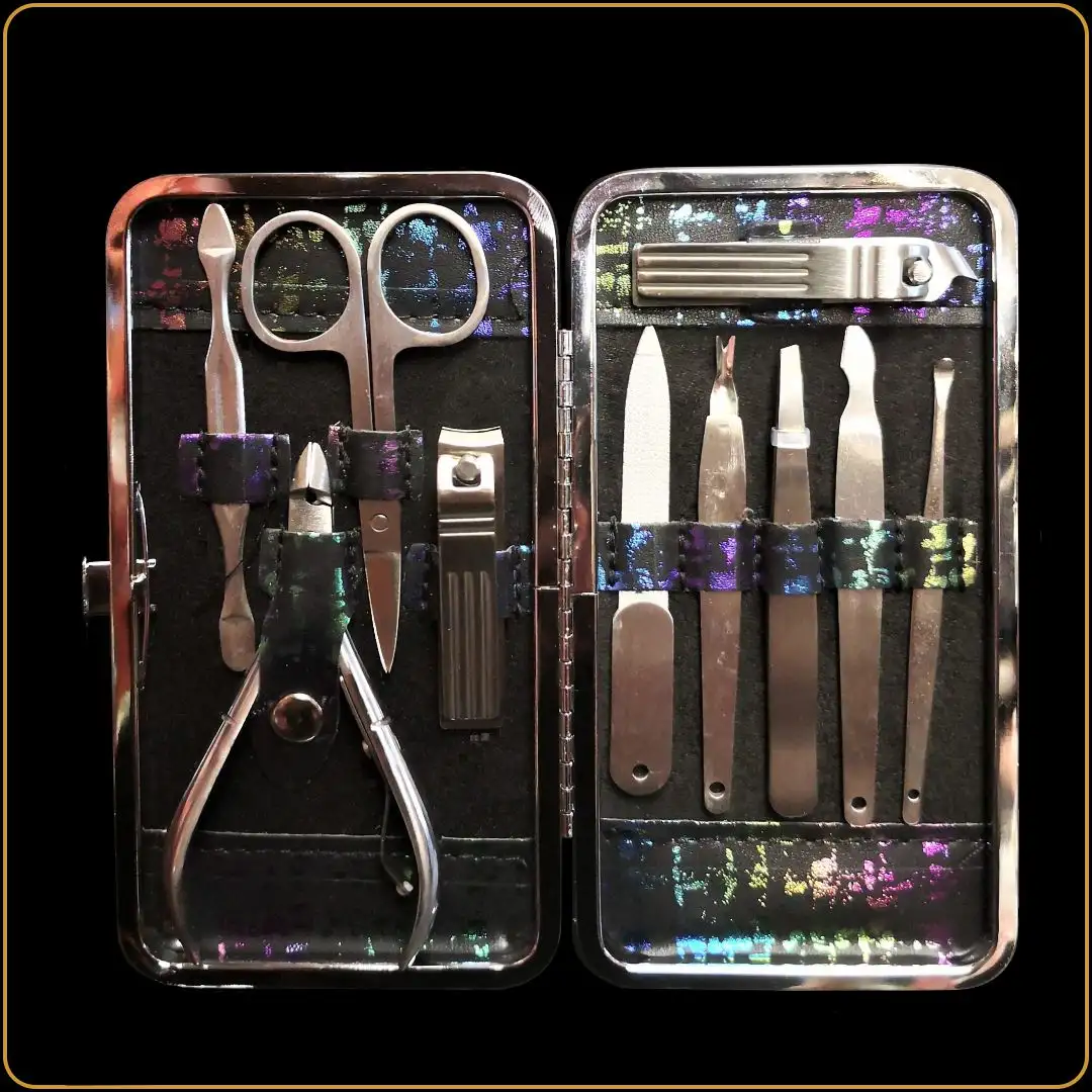 poklon manikir set 10 delova plavi za nju