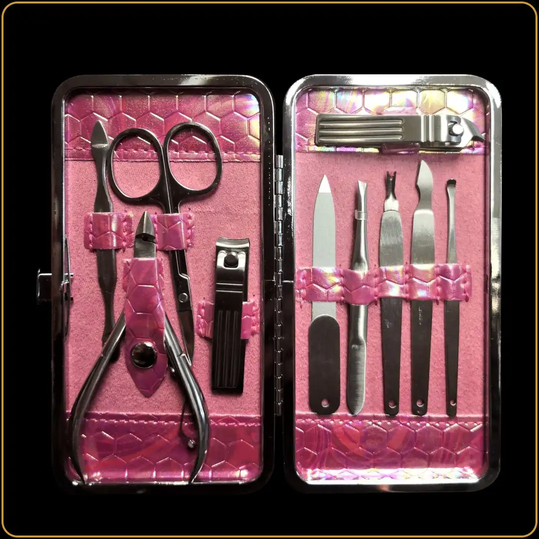 poklon manikir set 10 delova roze za nju