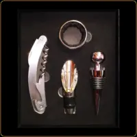 poklon set za vino 4 dela poklon dodatak za vino