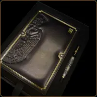 set srbija silver poklon rokovnik i posrebrena olovka