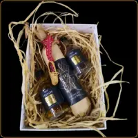 etno poslovni poklon set srpska kobasica sa rakijom i cokoladom