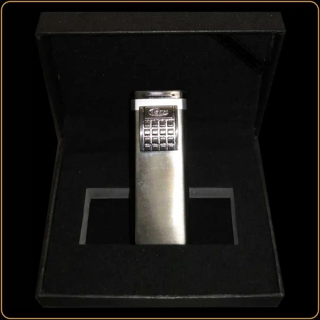 upaljac cozy prezident brener sivi u crnoj kutiji za njega