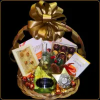 novogodisnji poklon grande sa prosecco vinom i luksuznim cokoladama