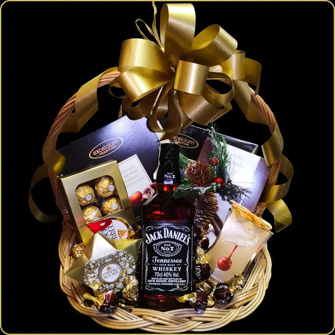 novogodisnji poklon jack daniels sa cokoladama poklon za njega