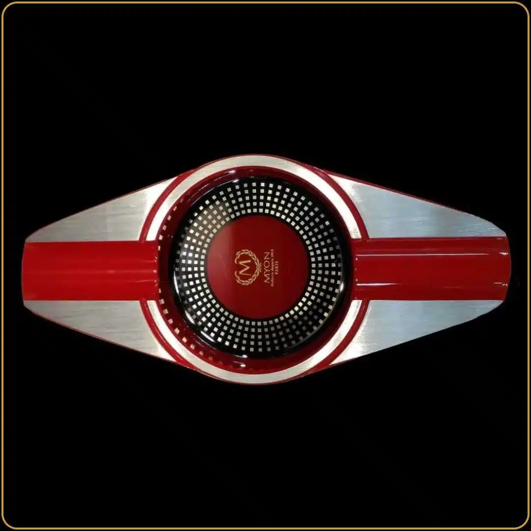 myon pepeljara za cigare crvena metalna poklon za muskarce