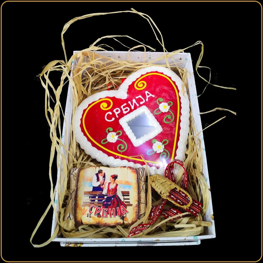 set magnet srbija etno poslovni poklon