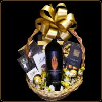 poklon korpa amfora poklon sa vinom za muškarca ili ženu, idealan za rođendan i posebne prilike