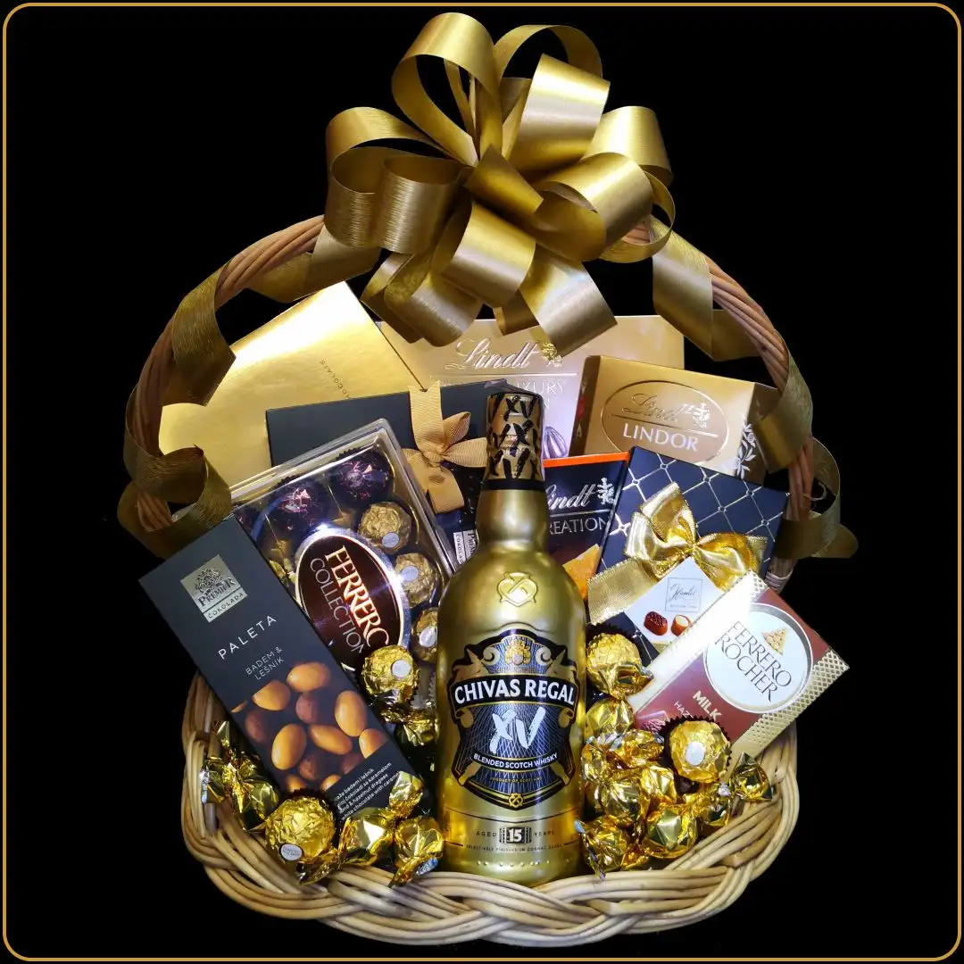 poklon korpa chivas xv za muškarca za rođendan ili godišnjicu