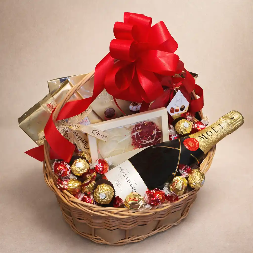 poklon za 8 mart koji nije cveće moet korpa