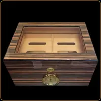 hjumidor colton 50 cigara stakleni poklopac higrometar