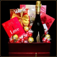 poklon set love edition prosecco cokolade