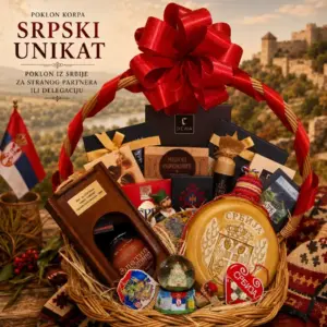 Pokloni iz Srbije za strance, goste i poslovne partnere