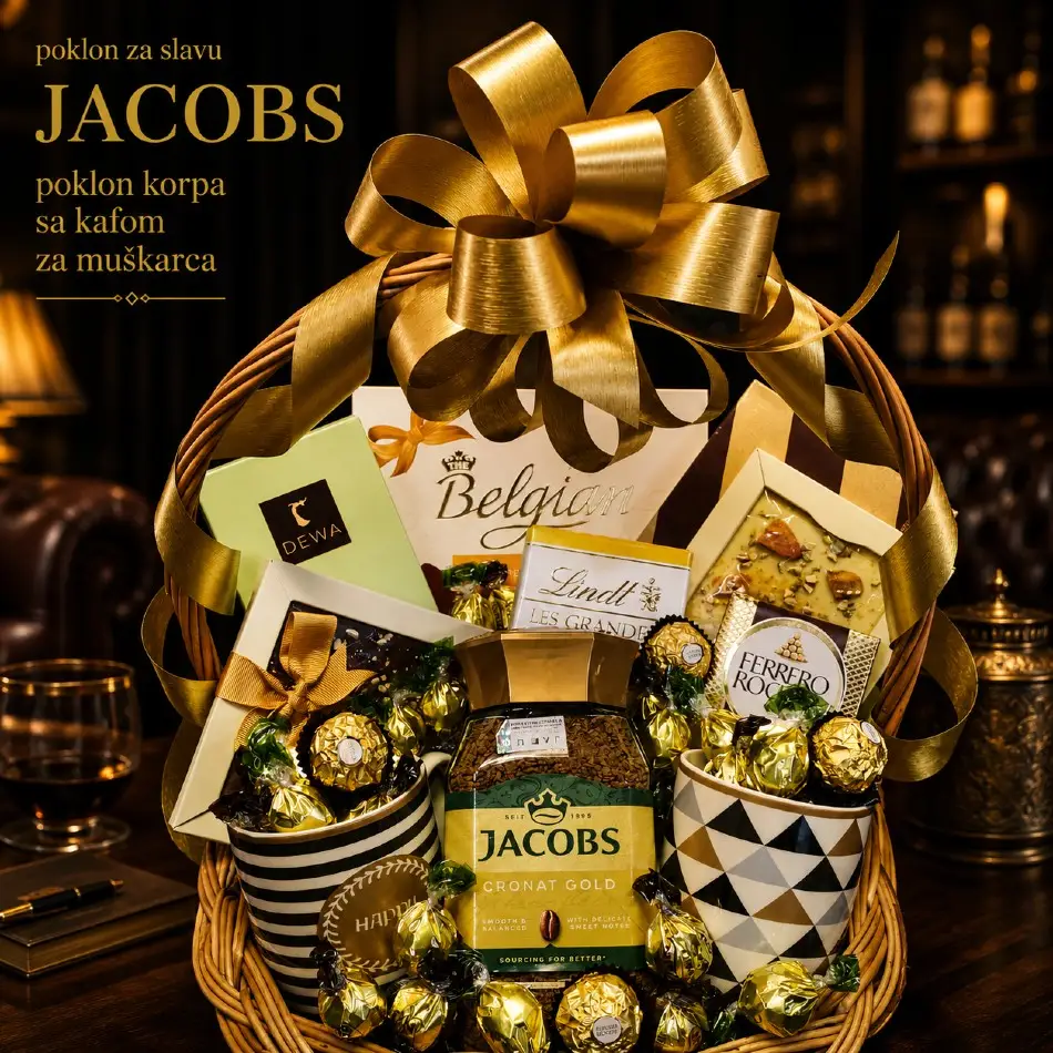 poklon korpa sa kafom jacobs