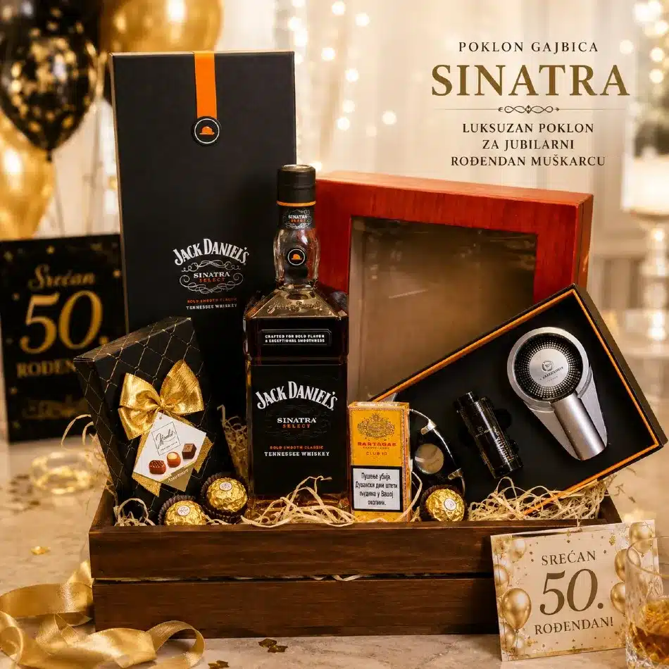 poklon gajbica Sinatra za 50. rođendan muškarcu