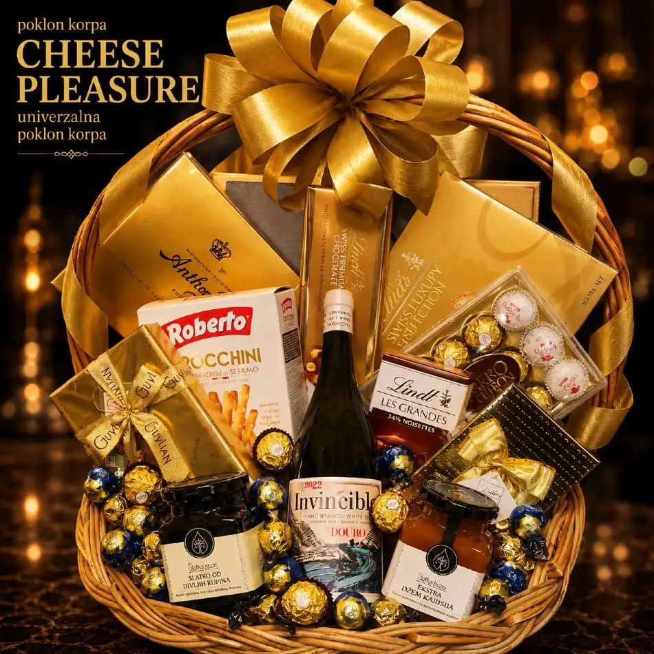 univerzalna poklon korpa cheese pleasure