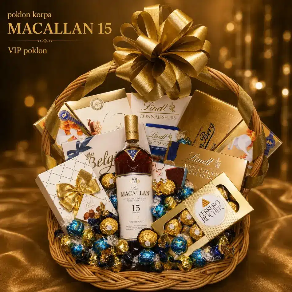 VIP poslovni poklon korpa Macallan 15