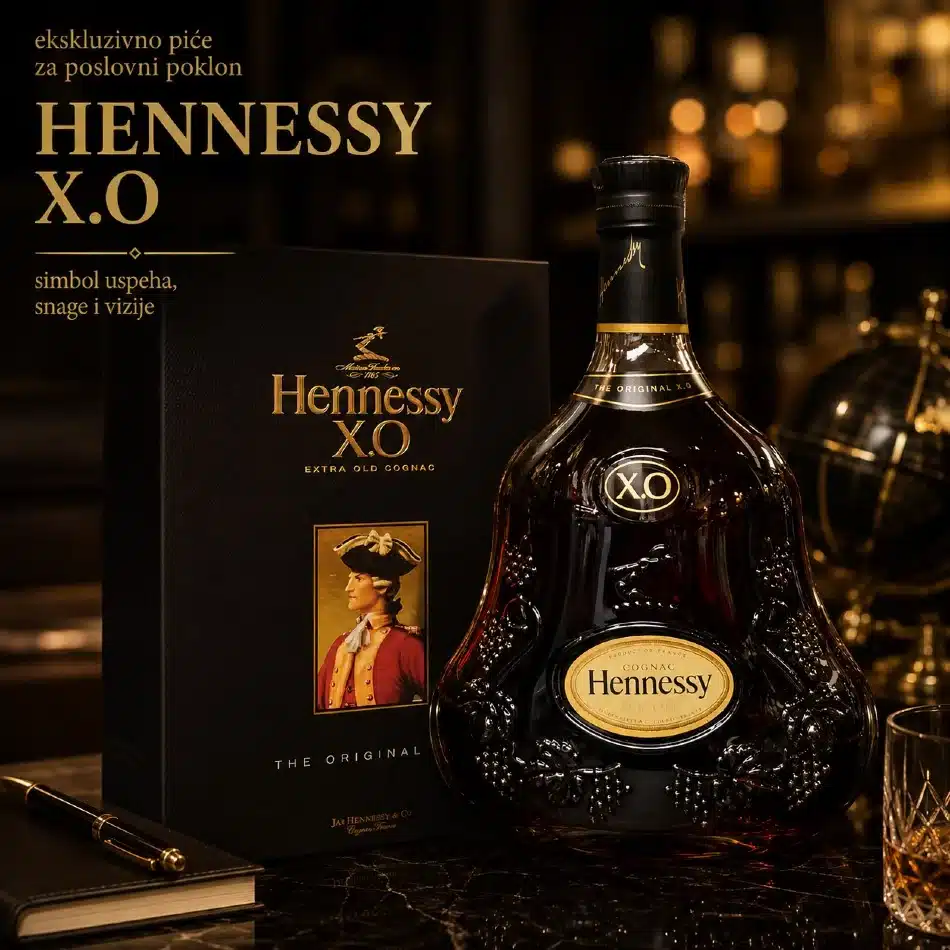 ekskluzivno piće za poslovni poklon hennessy xo
