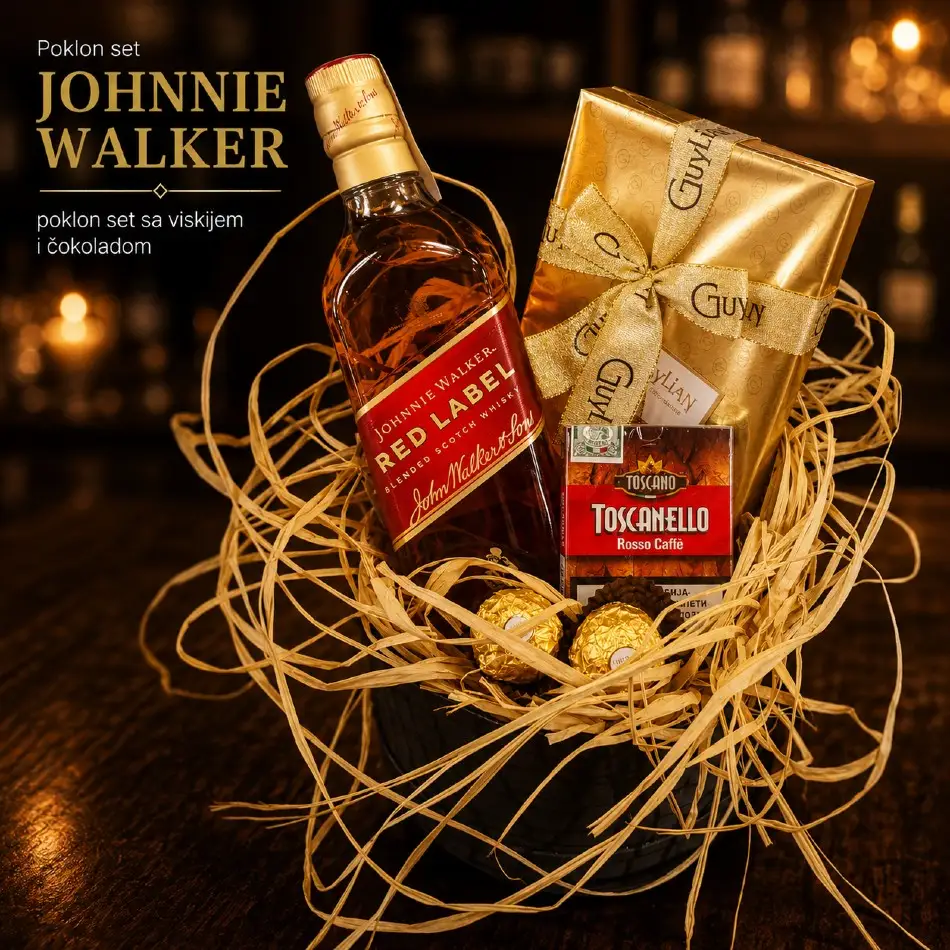 poklon sa viskijem set johnnie walker