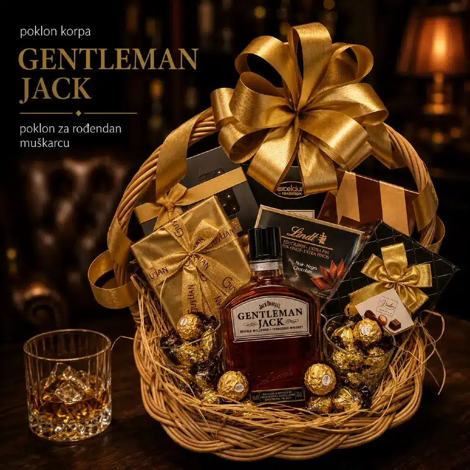 poklon korpa gentleman jack viši budžet