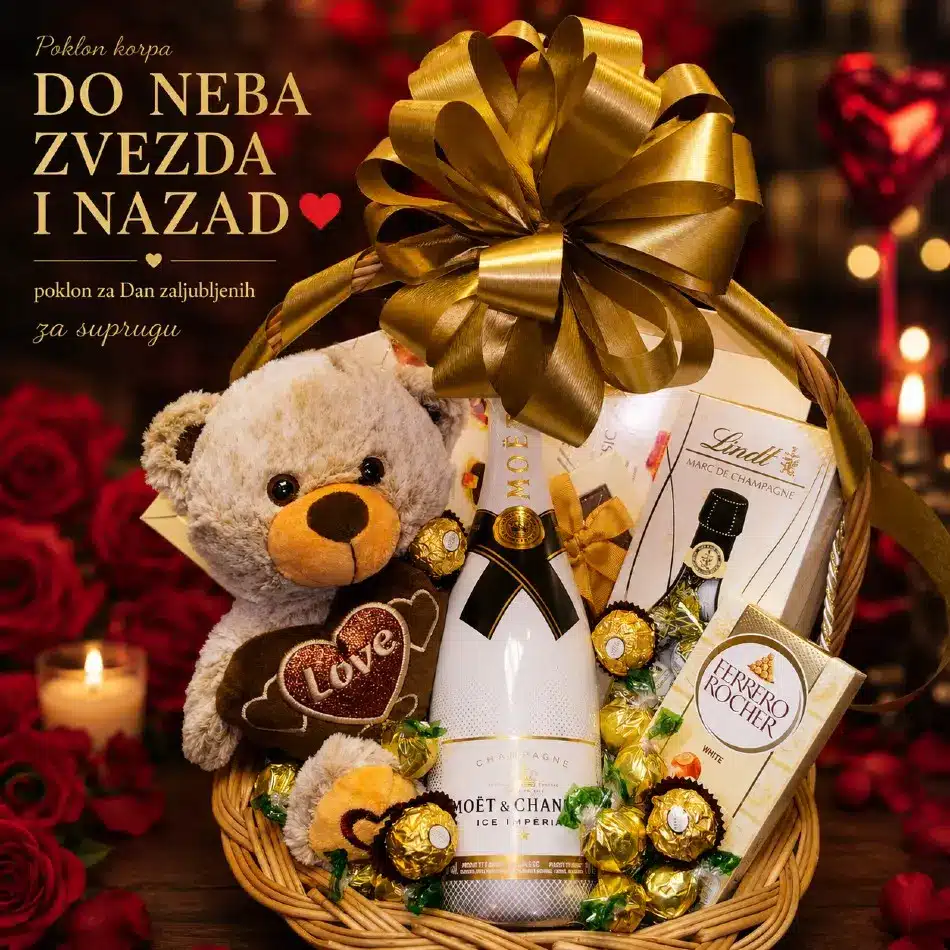 poklon za suprugu za dan zaljubljenih do neba zvezda
