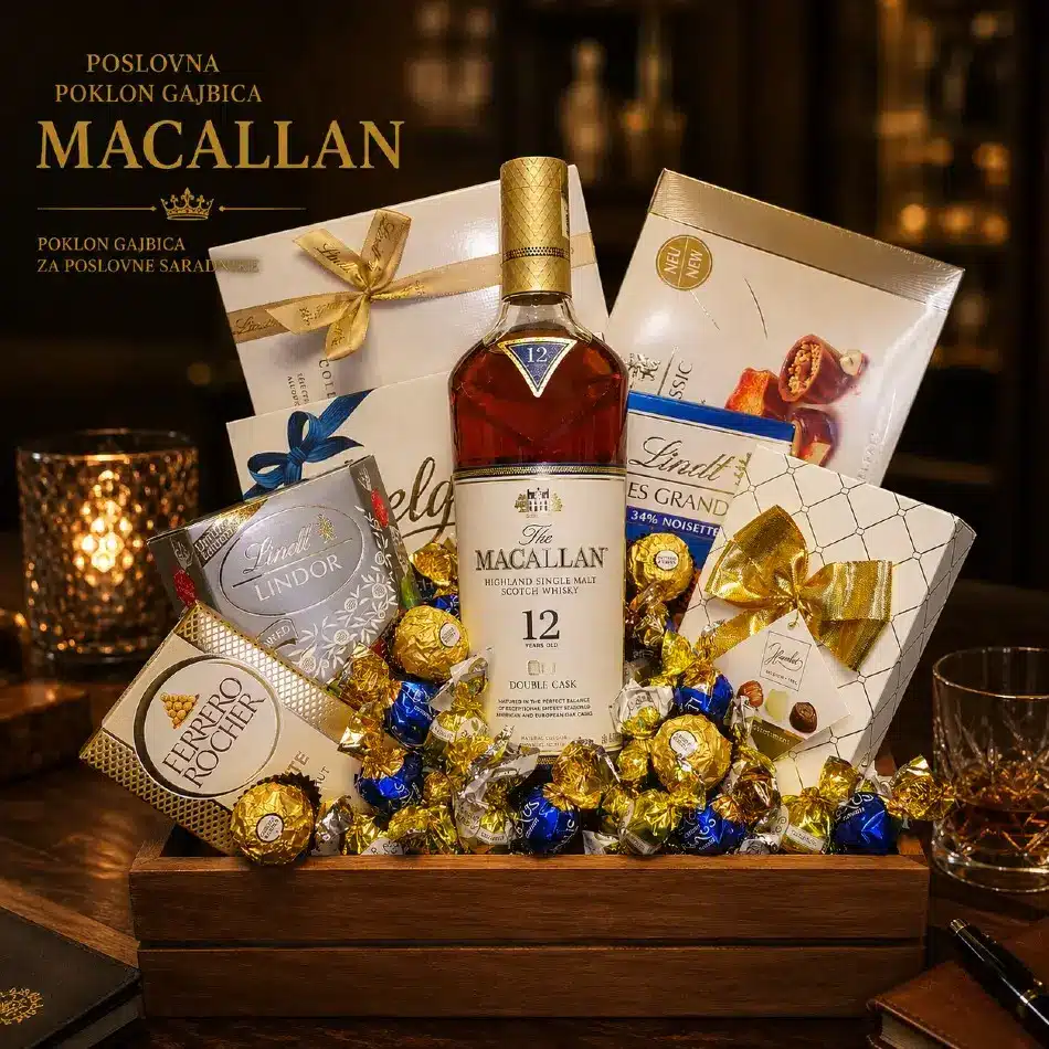 poslovni poklon gajbica macallan