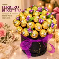 Slatki pokloni – Ferrero buketi, Kinder torte i poklon korpe